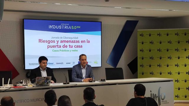 Jornada dedicada a contar casos prácticos sobre ciberataques en empresas murcianas.