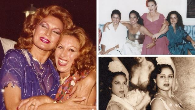 La Cañeta en imágenes junto a Rocío Jurado, Lola Flores y compañeras de profesión.