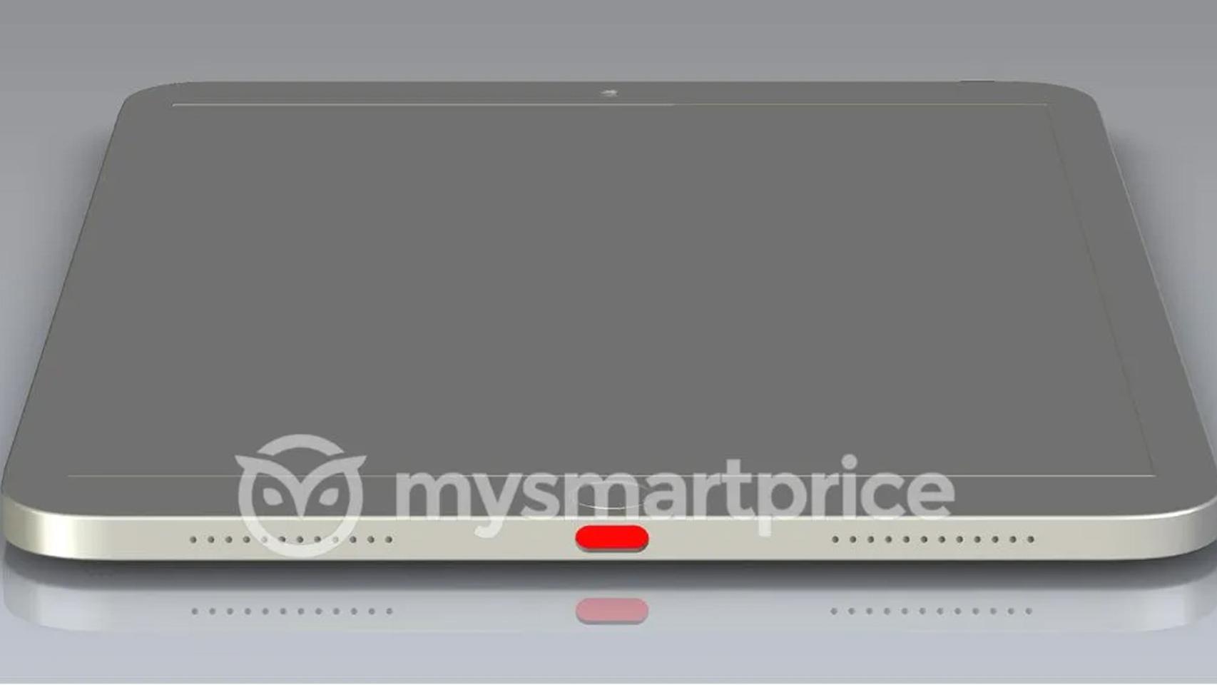 Modelo CAD del iPad básico.