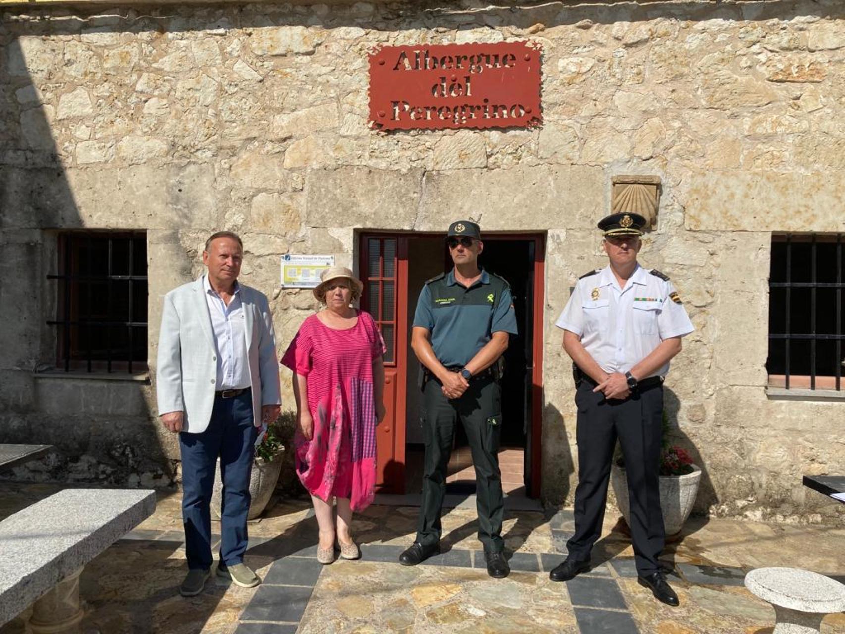 El Albergue de Calzada de Vandunciel acoge la presentación de la seguridad del Camino de Santiago