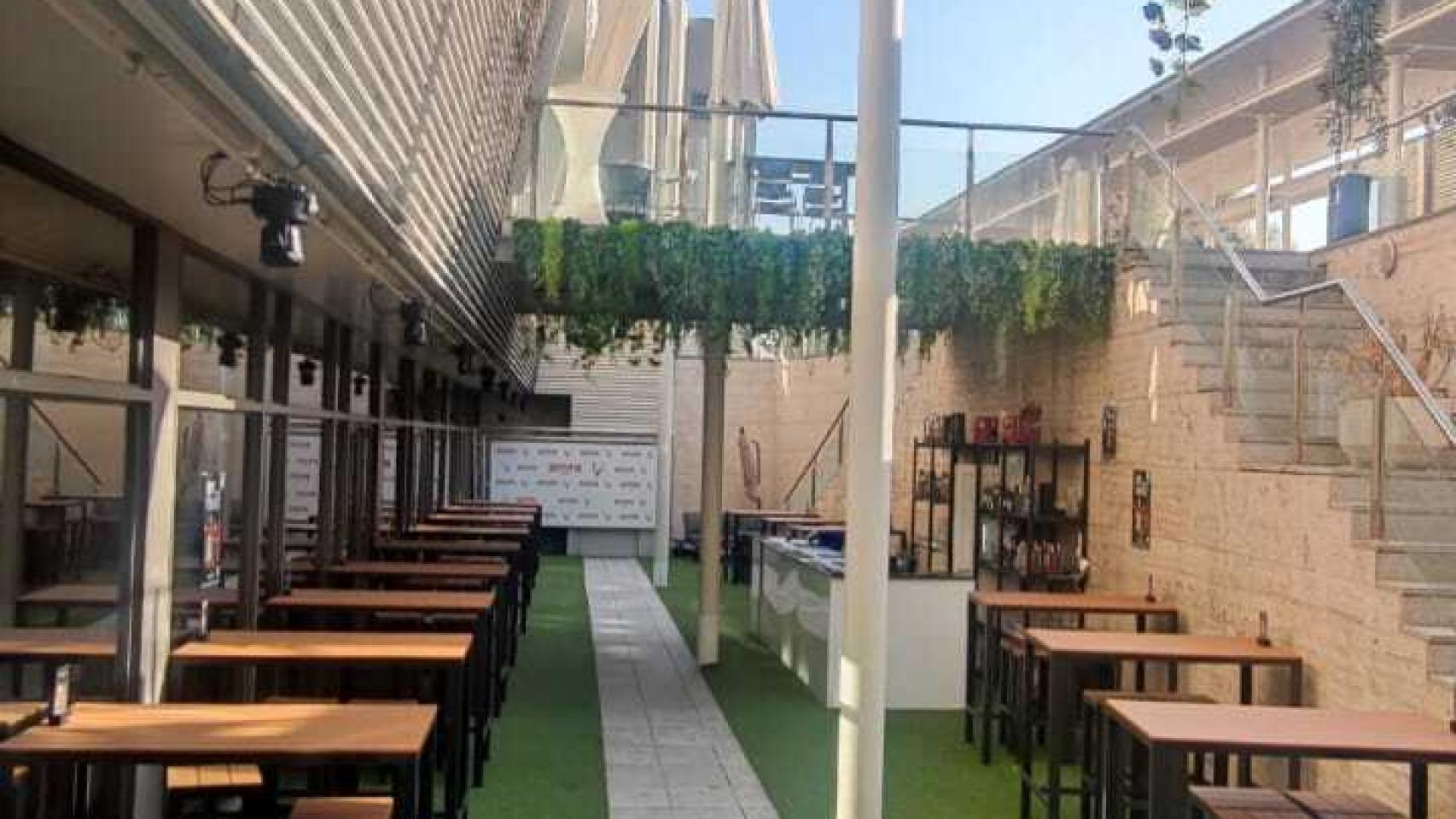 La terraza de Kava, un nuevo local vallisoletano