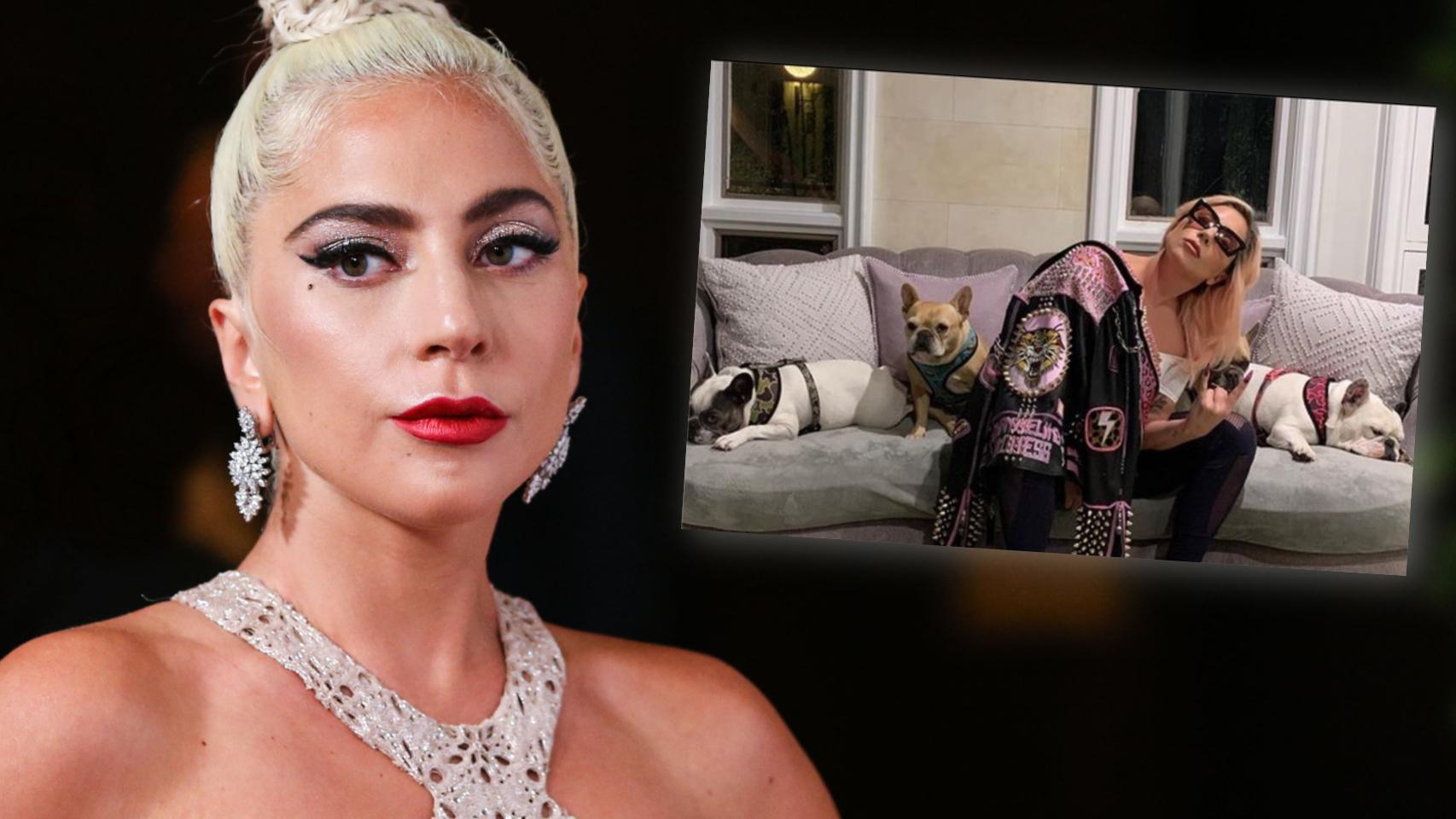 Lady Gaga en un fotomontaje de EL ESPAÑOL.
