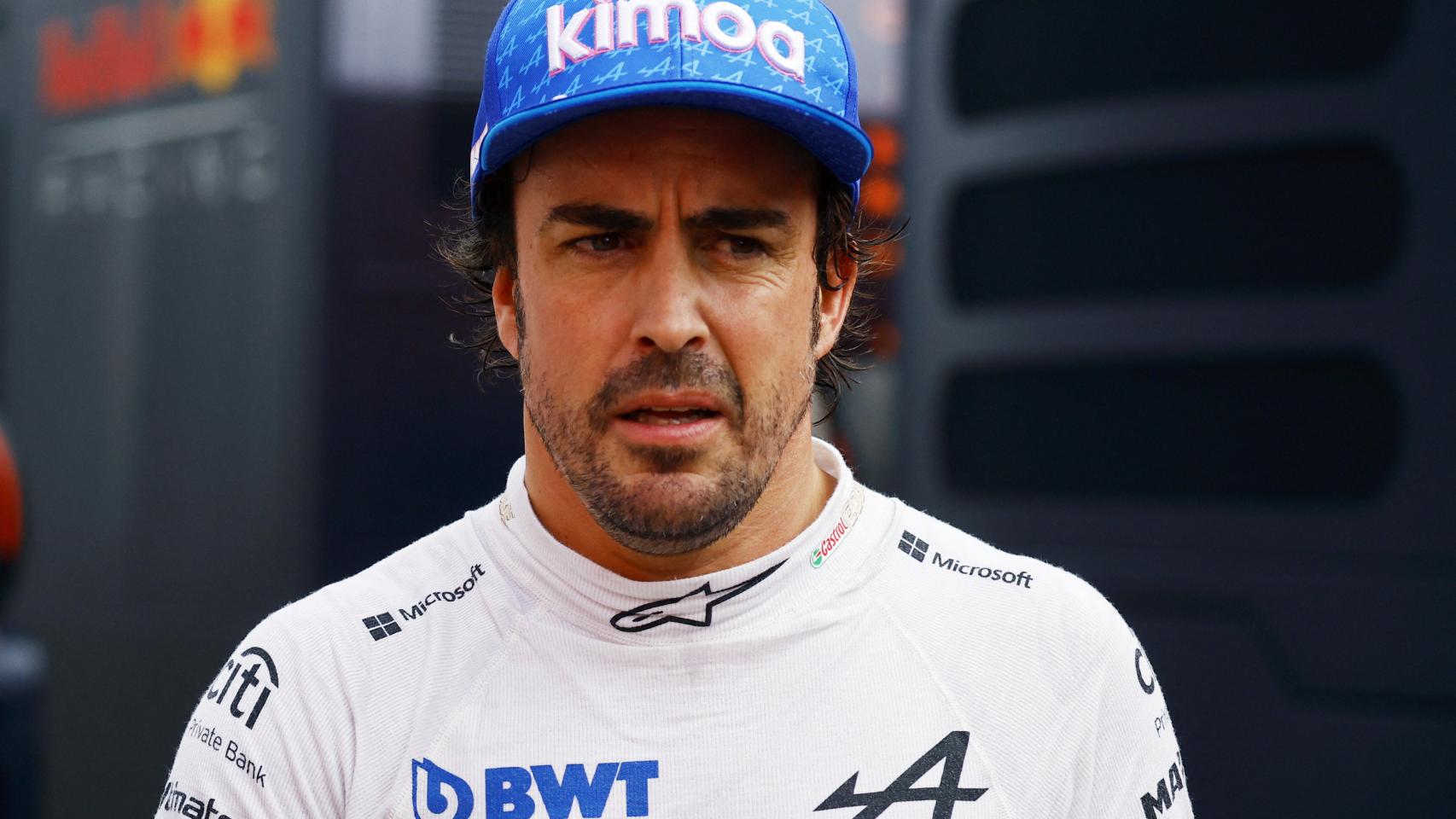 Fernando Alonso durante el Gran Premio de Hungría