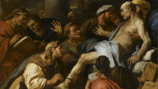 'La muerte de Séneca', Luca Giordano, entre 1675 y 1700. Foto: Museo del Louvre