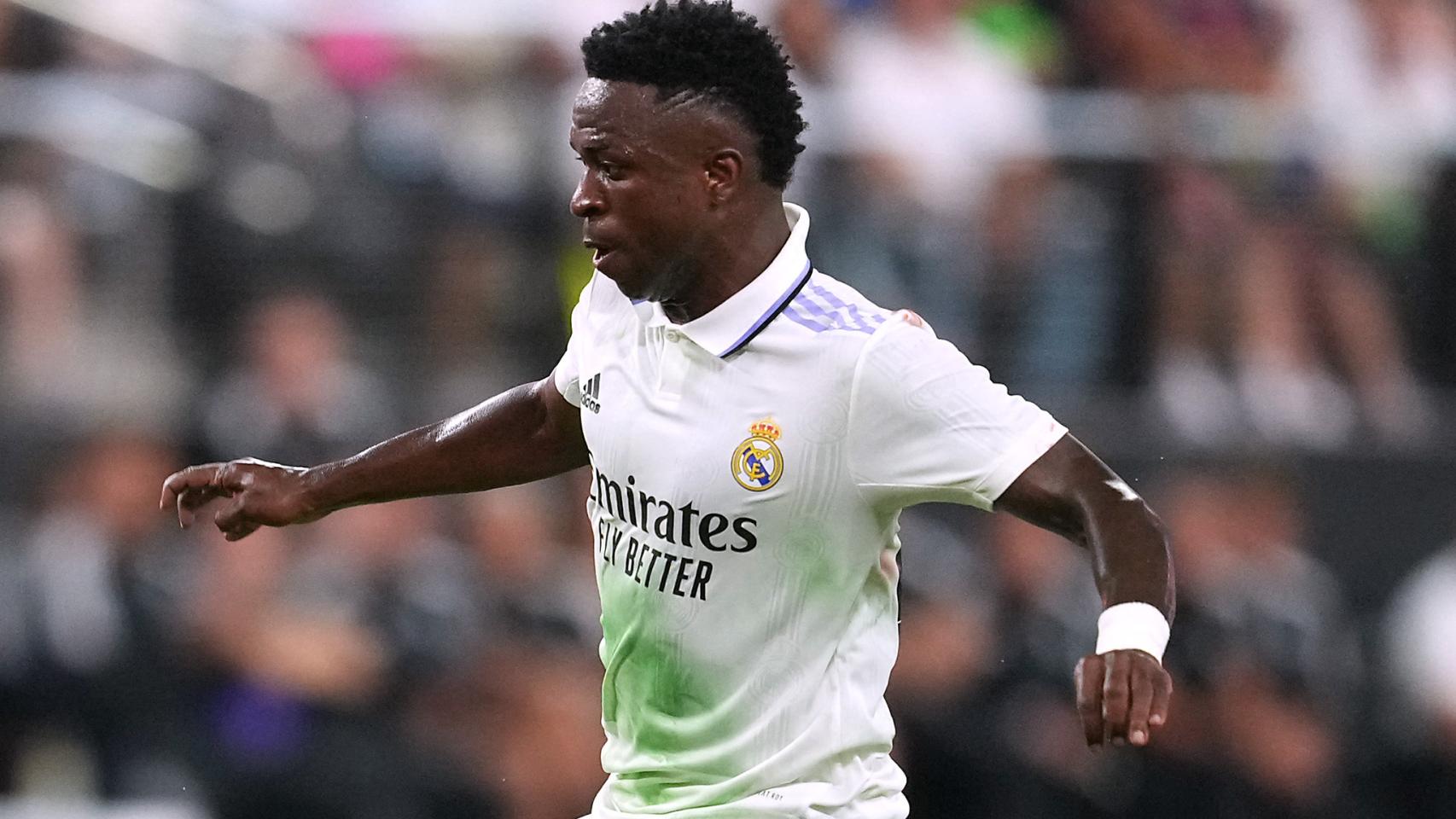 Vinicius Jr., en un partido del Real Madrid de pretemporada