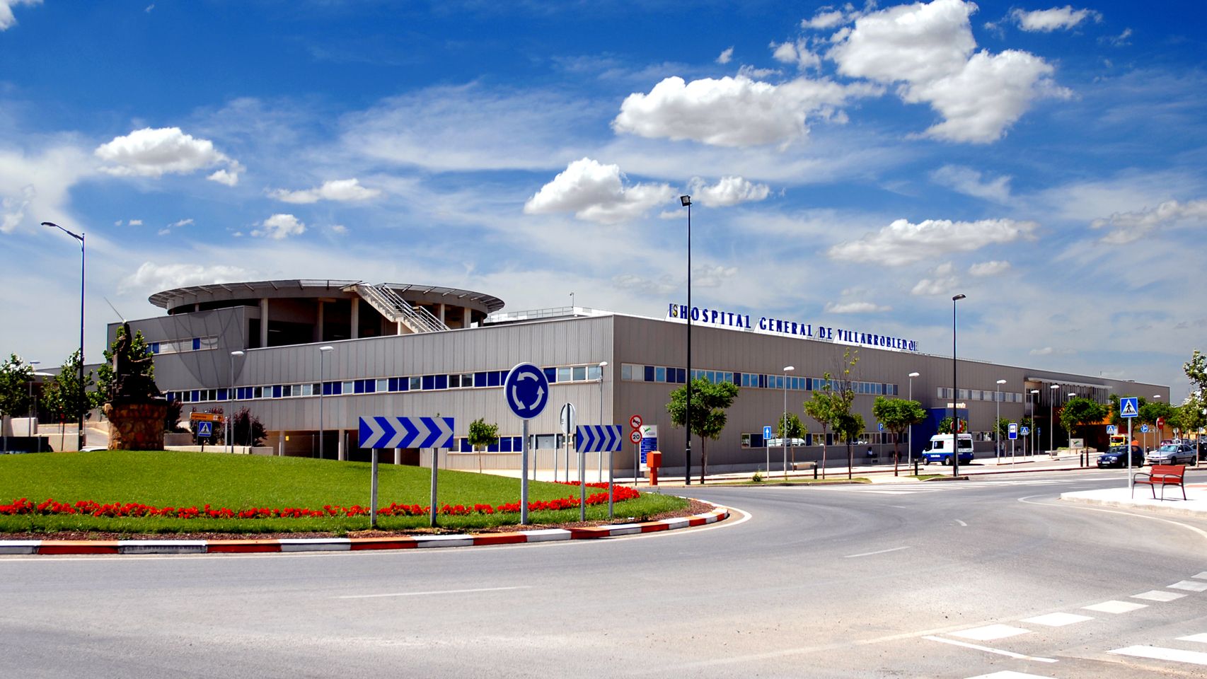 El Hospital General de Villarrobledo. Foto: SESCAM.