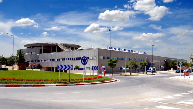 El Hospital General de Villarrobledo. Foto: SESCAM.