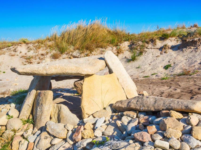 Dolmen en el Islote Areoso