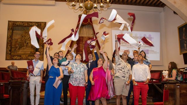 Foto de la graduación