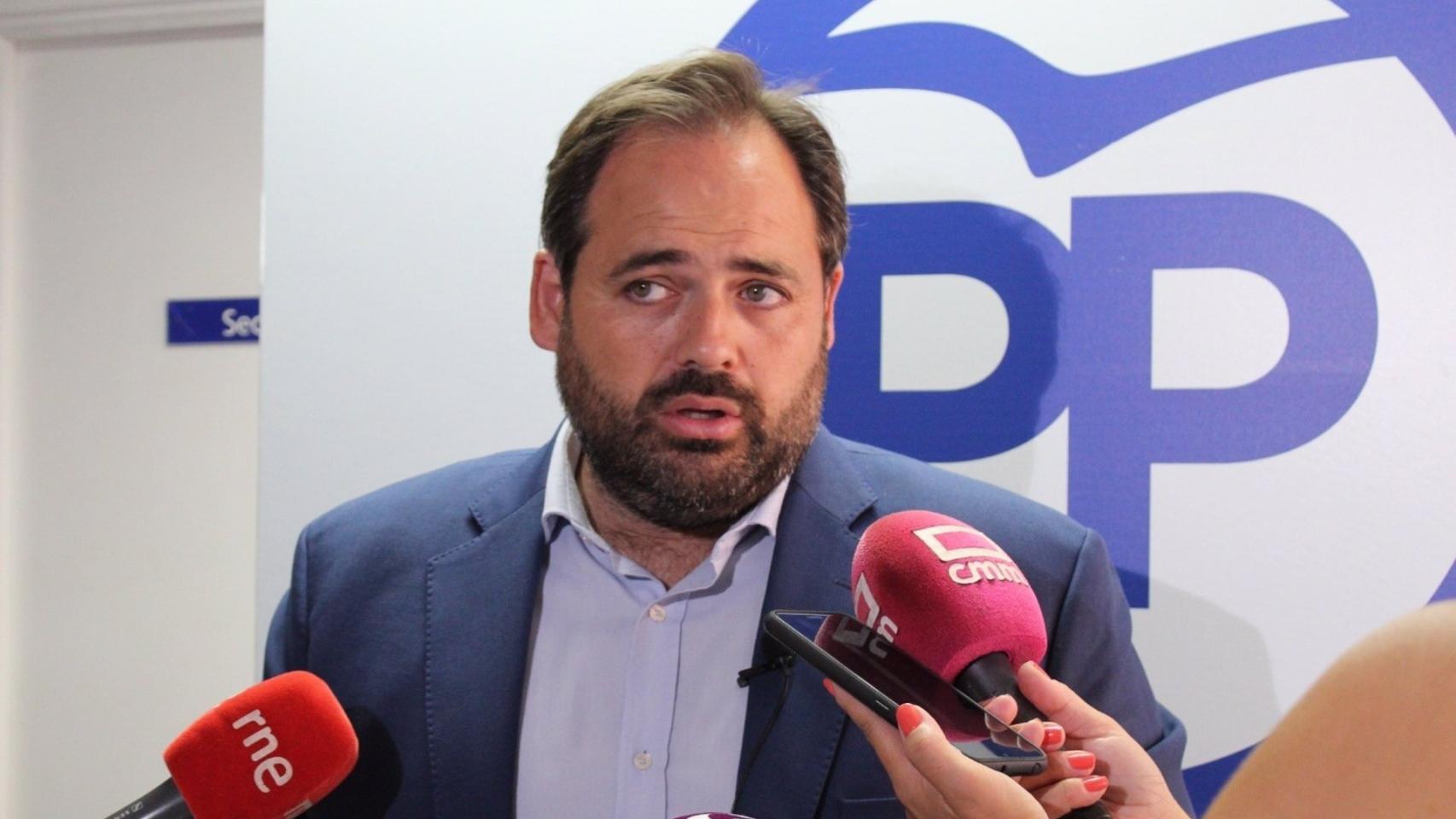 El presidente del PP en Castilla-La Mancha, Paco Núñez.