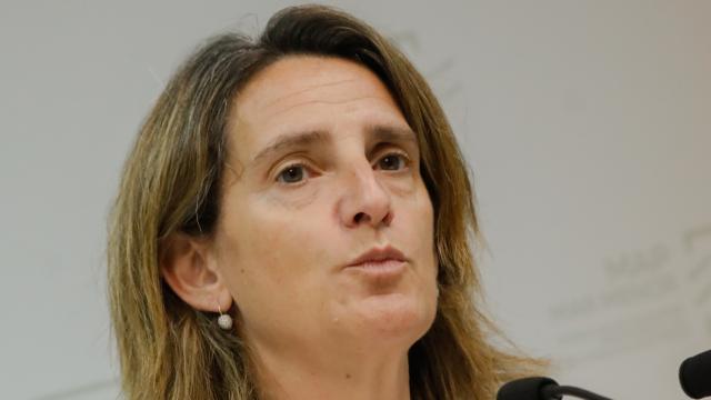 La vicepresidenta tercera del Gobierno y ministra para la Transición Ecológica y el Reto Demográfico, Teresa Ribera