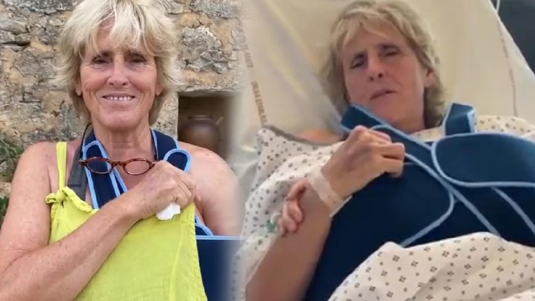 Mercedes Milá en montaje de BLUPER.