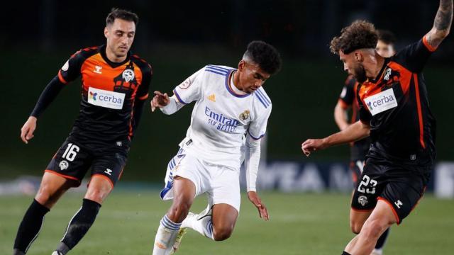 Marvin Park, durante un partido con el Castilla