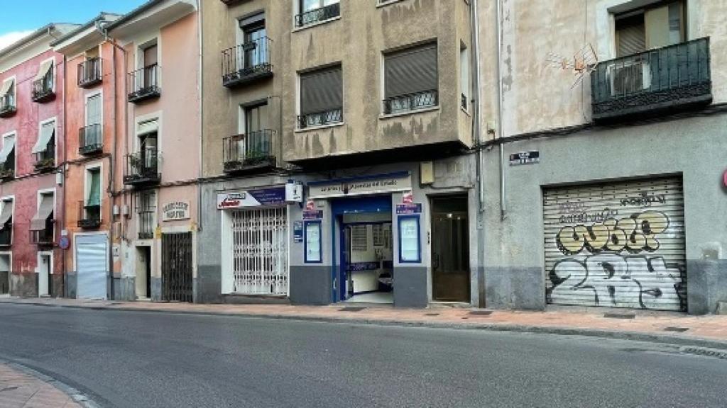 La administración de loterías 'El Angelito de la Suerte' de Cuenca.