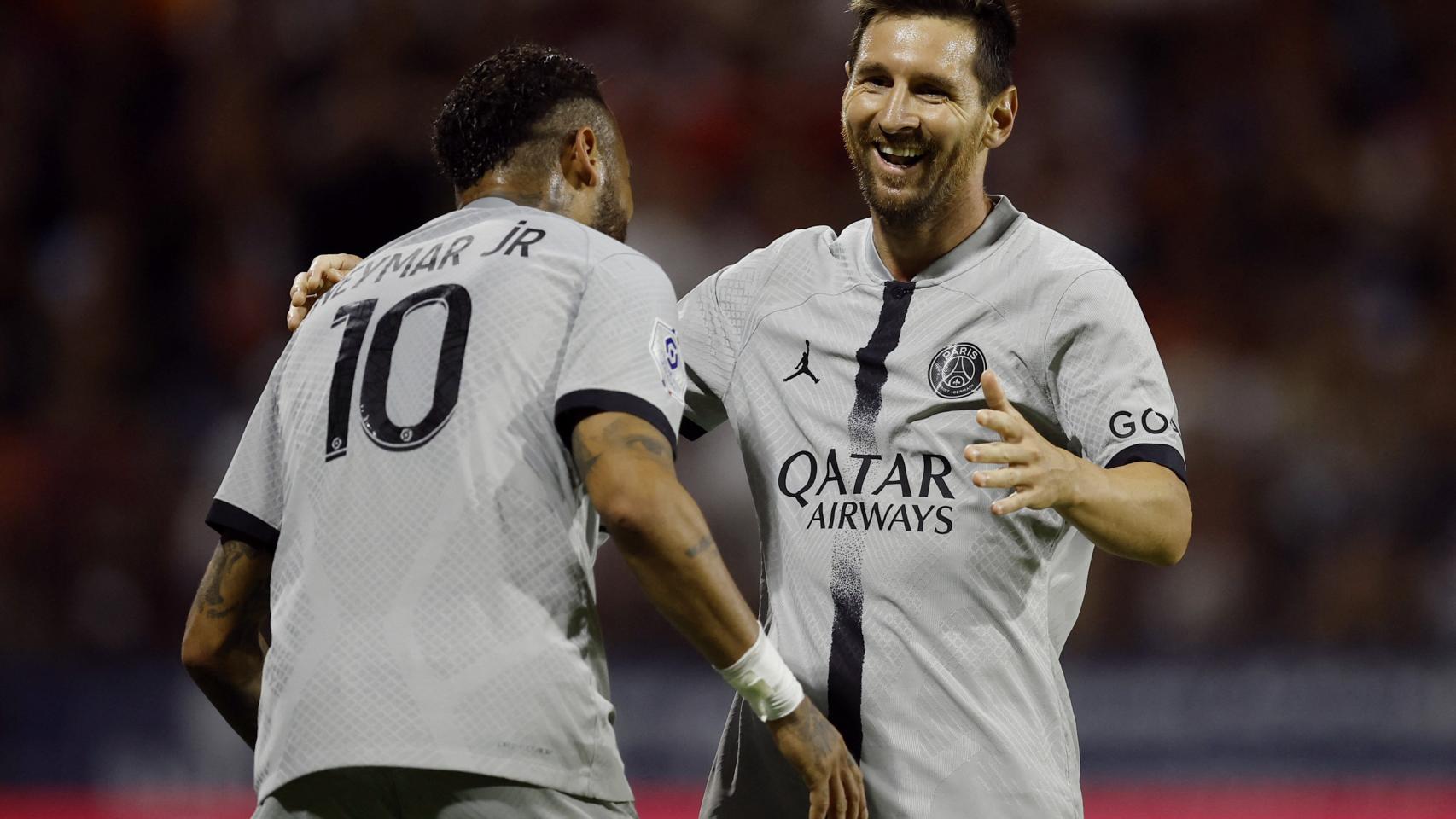 No se acuerdan de Mbappé: el show de Neymar y Messi en el debut del PSG en la Ligue 1