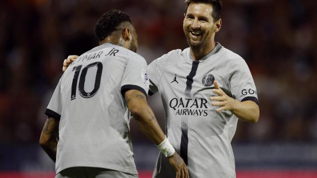 No se acuerdan de Mbappé: el show de Neymar y Messi en el debut del PSG en la Ligue 1