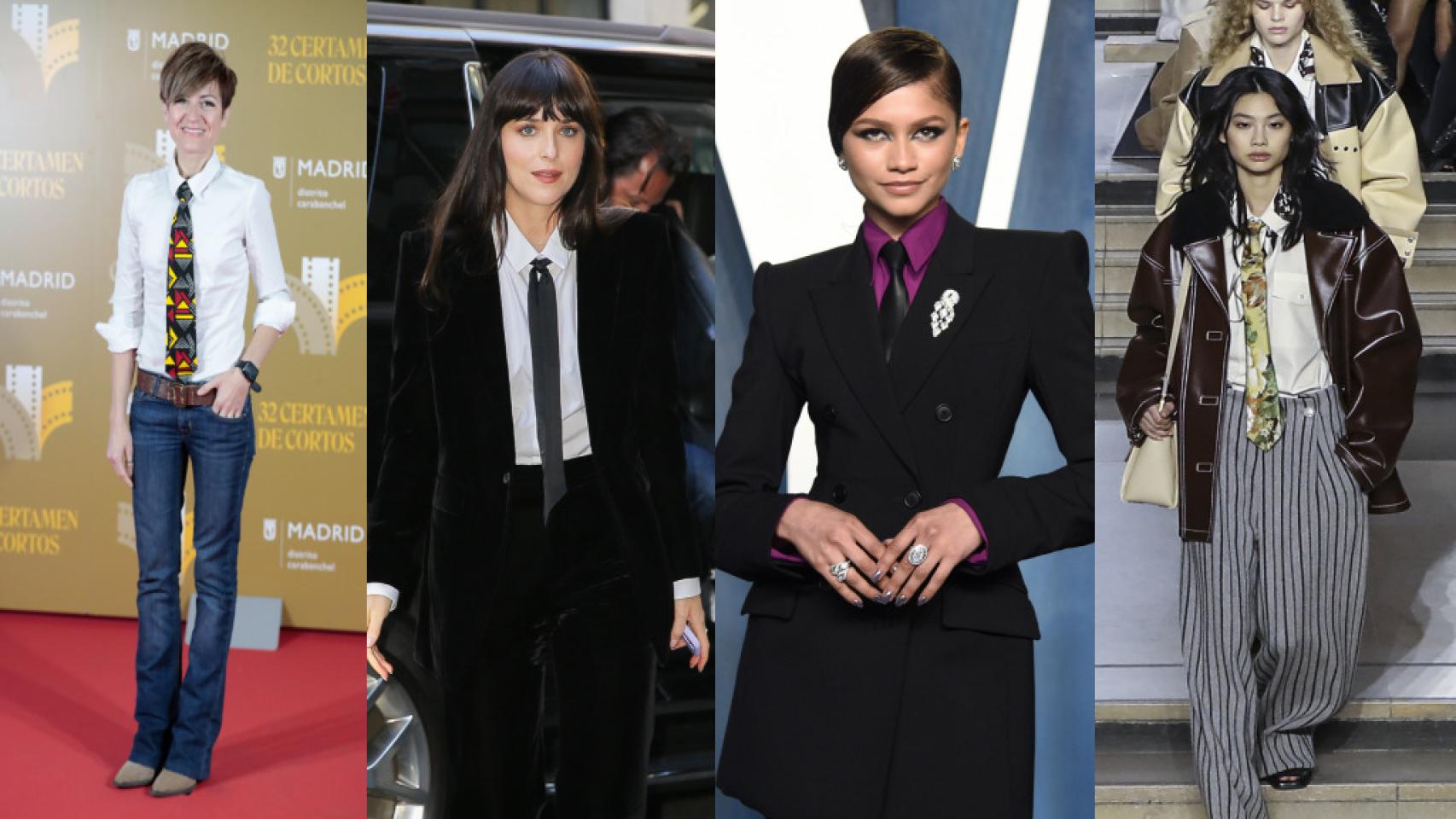 Sara Escudero, Dakota Johnson, Zendaya y HoYeon Jung lucen el accesorio 'top' de este otoño