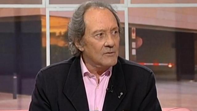 Mario Beut, durante una intervención en televisión