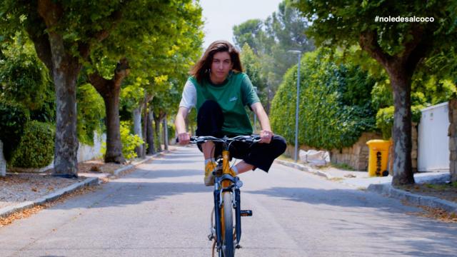Sara Socas como imagen de la campaña.