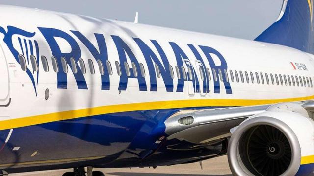 Un avión de Ryanair en imagen de archivo.