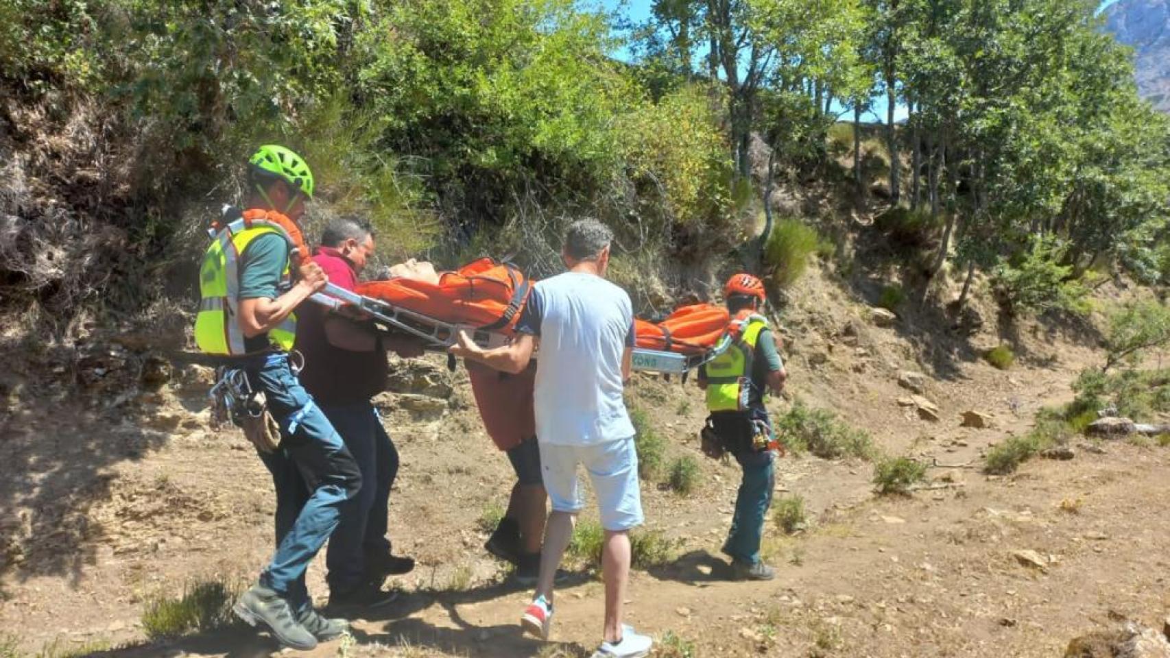 Rescate del senderista