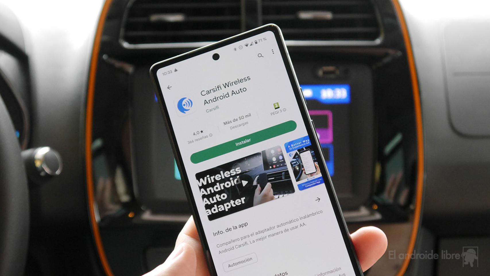 Cómo tener Android Auto sin cables en cualquier coche con este sistema