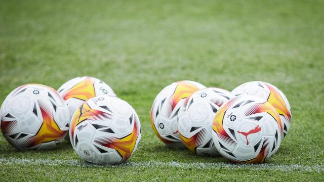 Balones de la Liga, en imagen de archivo