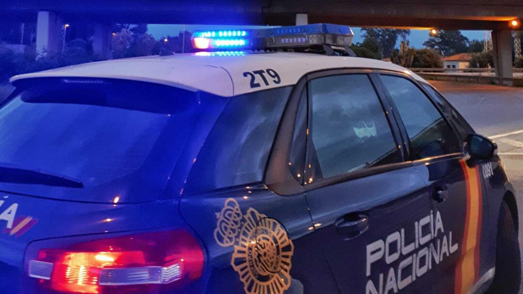 Imagen de un coche de la Policía Nacional.