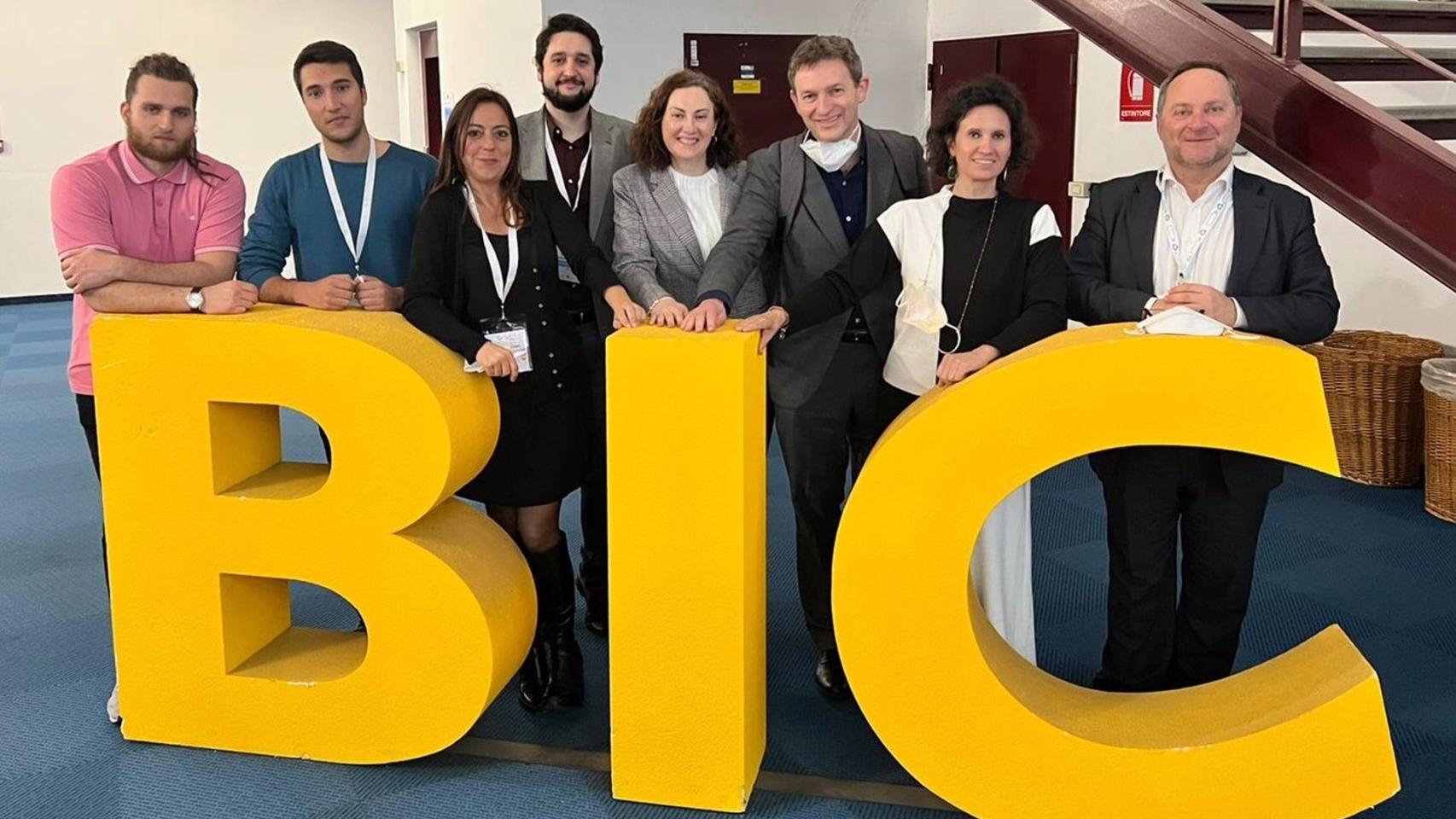Representantes de las empresas malagueñas.