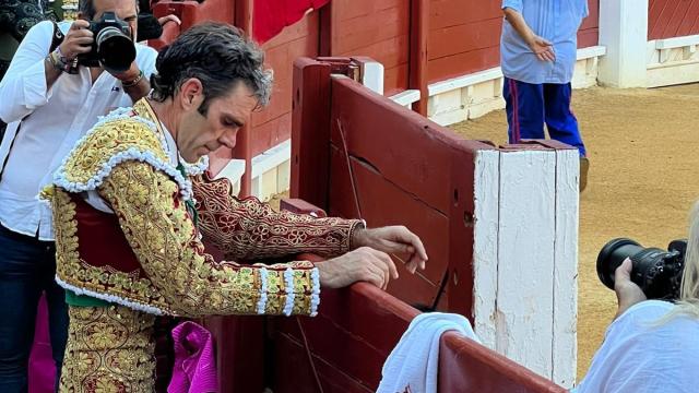 José Tomás, este domingo en la plaza de toros de Alicante.