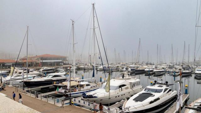 Puerto deportivo Juan Carlos I, en Sanxenxo (Pontevedra).