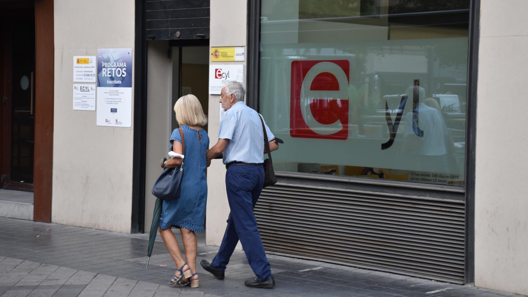 Imagen de una oficina del Servicio Público de Empleo de Castilla y León, Ecyl