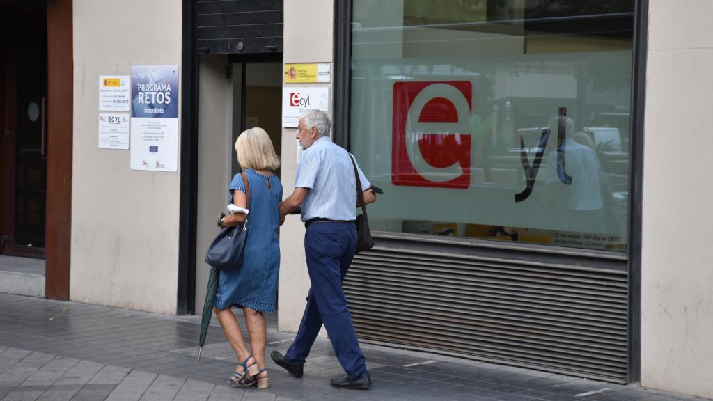 Imagen de una oficina del Servicio Público de Empleo de Castilla y León, Ecyl
