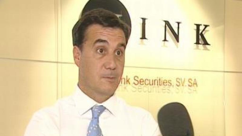 Enrique Zamácola en una foto antigua con Link Securities.