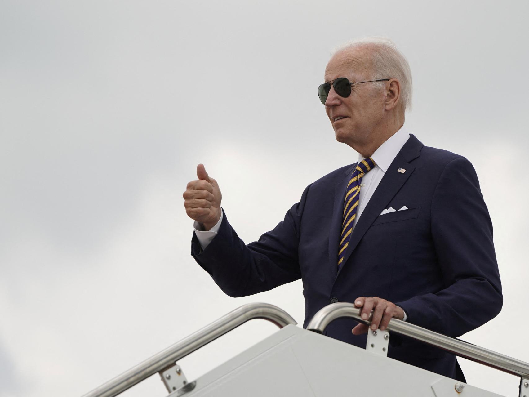 El presidente de EEUU, Joe BIden, comienza sus vacaciones veraniegas en Carolina del Sur.