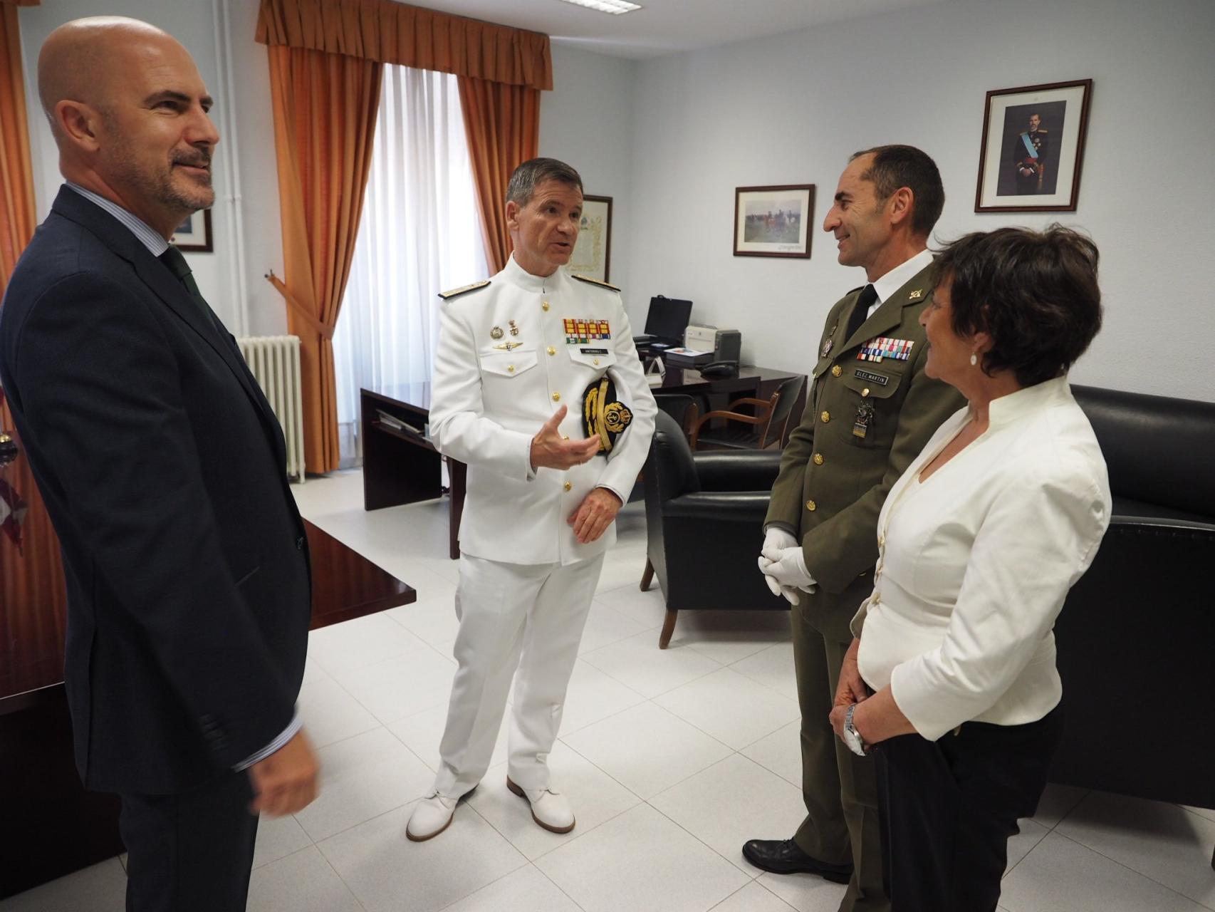 Imagen de archivo de la celebración del Día de la Delegación de Defensa en Castilla  y León y la Subdelegación de Defensa de Valladolid.