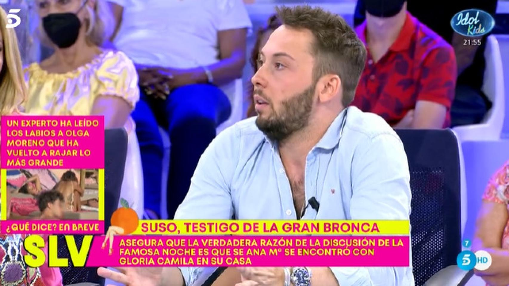 José Antonio Avilés se estrena como nuevo colaborador de 'Sálvame'.