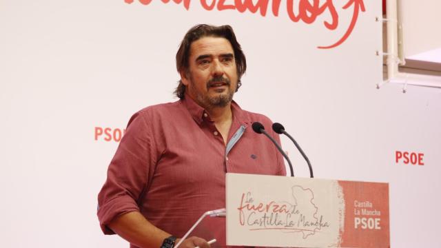 Rafa Esteban en rueda de prensa.