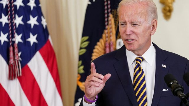 El presidente de Estados Unidos, Joe Biden, este miércoles.