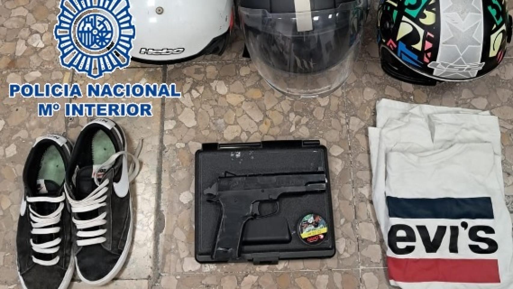 Imagen de los objetos intervenidos.