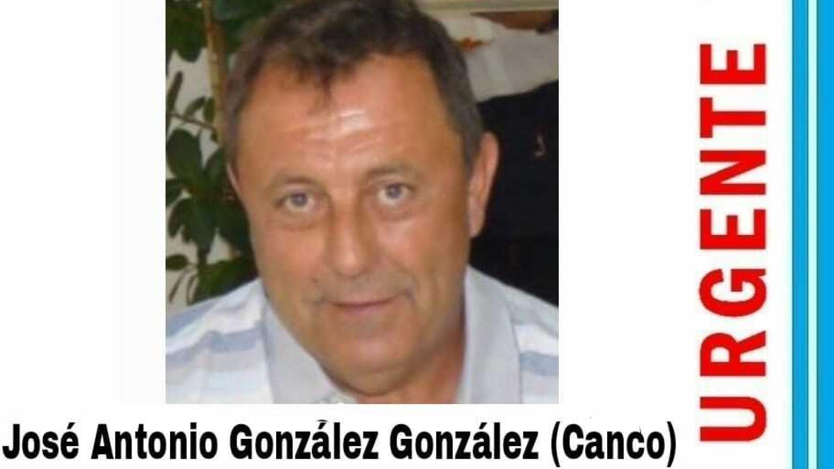 Cartel que anuncia la desaparición de Canco.