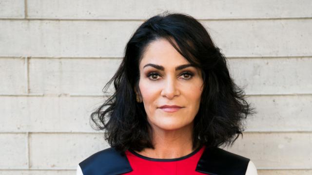 La escritora, activista y periodista mexicana Lydia Cacho