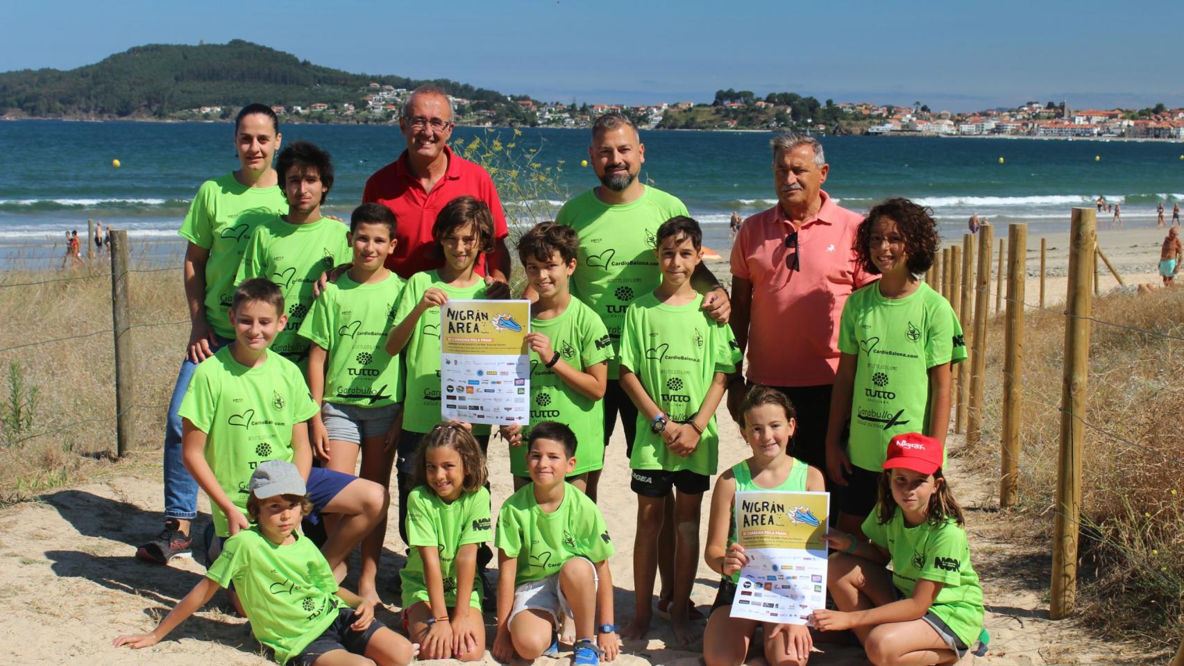 Presentación de la carrera ‘Nigrán Area’.