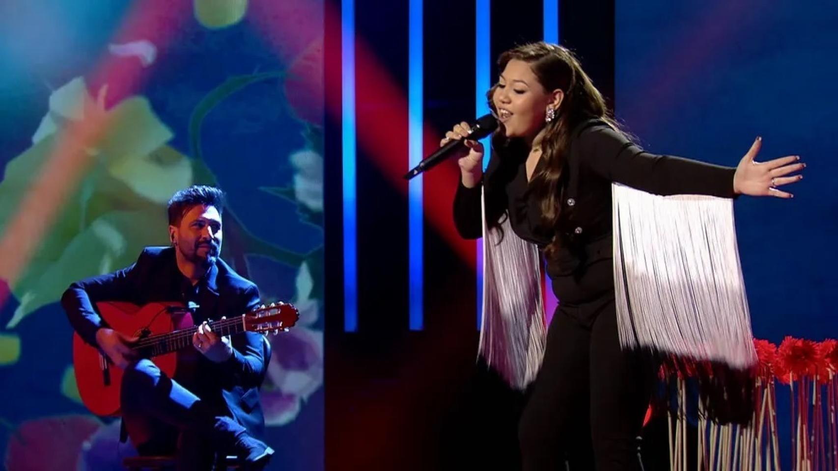 Una de las actuaciones de ‘Idol Kids’ durante su primera semifinal