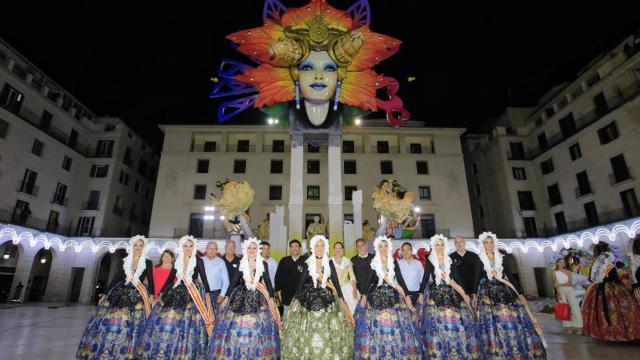 Un instante de las fiestas de este año.