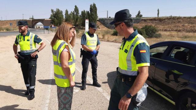 La delegada Virginia Barcones durante la presentación del operativo para este fin de seman