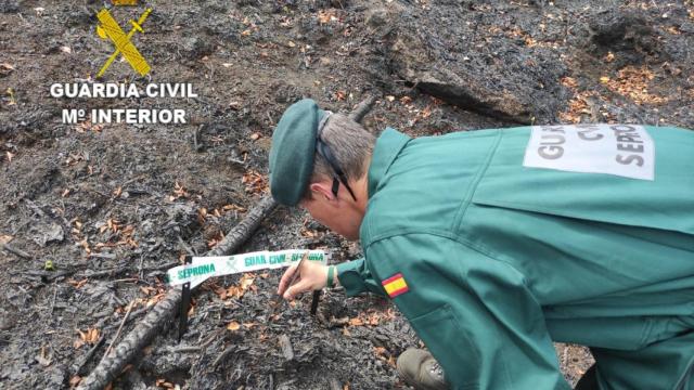 Incendio provocado en Vilaverde.