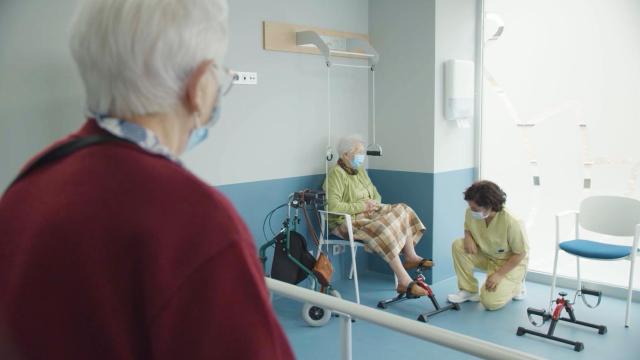 Una imagen de una residencia de personas mayores