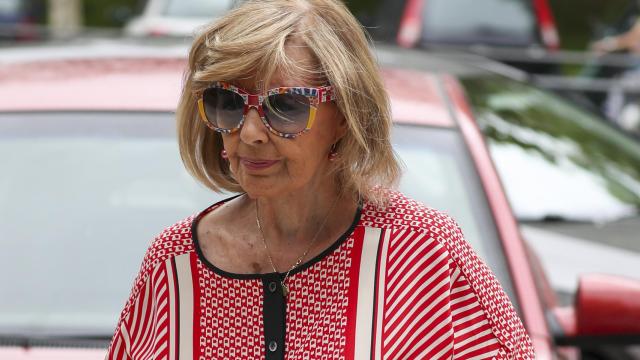 La presentadora y periodista María Teresa Campos en una imagen tomada en julio de 2019 en Madrid.