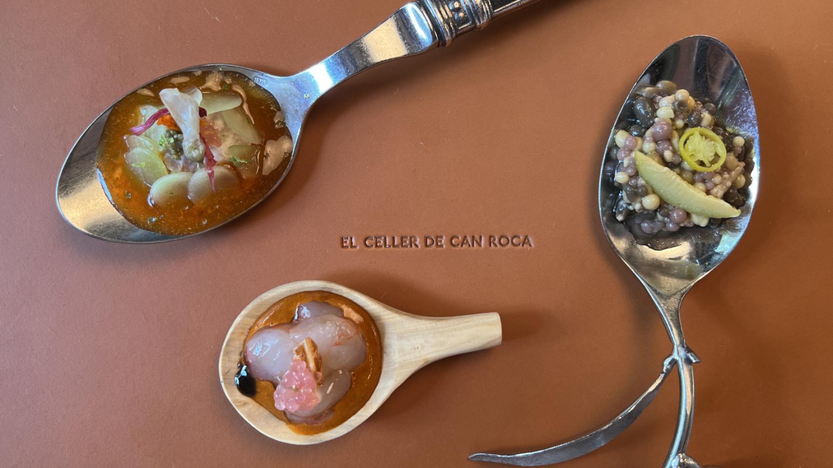 Platos de El Celler de Can Roca fotografiados con el iPhone 13 Pro